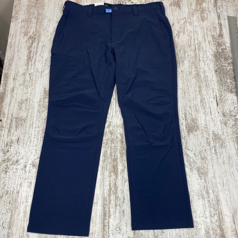 Orvis Jackson Pants Navy Modern Gorpcore Quick Dry Hiking Travel NWT 38Wx30L